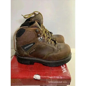 8097: Wolverine Boots Hellcat, 6 In Cmax toe, Tabacco-US 8 Womens